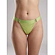 G string Γυαλιστερή Λύκρα με Φαρδύ Λάστιχο   Λαϊμ Milena By Paris 006964-Λαϊμ