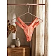 G string Γυαλιστερή Λύκρα με Φαρδιά Λάστιχα   Κοραλί Milena By Paris 006965-Κοραλί