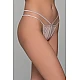 Tanga String Λύκρα   Μπεζ Milena By Paris 007719-Μπεζ