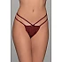 Tanga String Λύκρα   Μπορντό Milena By Paris 007719-Μπορντό