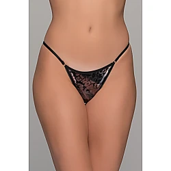Βελούδινο Tanga String   Animal print Milena By Paris 007738-Animal print