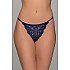 Ψηλόμεσο Tanga String Δαντέλα   Μπλε Milena By Paris 007740-Μπλε