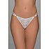 Δαντελένιο String Tanga    Λευκό Milena By Paris 007742-Λευκό