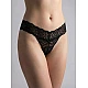 Δαντελένιο String – Μαύρο Milena By Paris 007752-Μαύρο