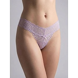 Δαντελένιο String – Λιλά Milena By Paris 007752-Λιλά