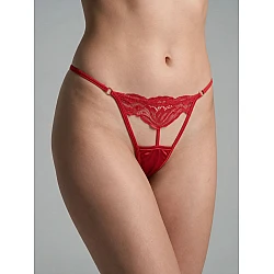 Sexy Tanga String   Κόκκινο Milena By Paris 007777-Κόκκινο