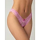 V cut Brazilian Σλιπ Δαντέλα   Rose pink Milena By Paris 008391-Rose pink