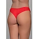 Brazilian Slip με Δαντέλα – Κόκκινο Milena By Paris 008484-Κόκκινο