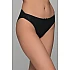 High Leg Σλιπ Bikini Bamboo   Μαύρο Milena By Paris 008505-Μαύρο