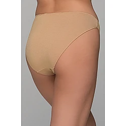 High Leg Σλιπ Bikini Bamboo   Μπεζ Milena By Paris 008505-Μπεζ