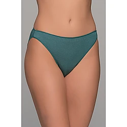 High Leg Σλιπ Bikini Bamboo   Πράσινο Milena By Paris 008505-Πράσινο