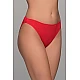 High Leg Σλιπ Bikini Bamboo   Κόκκινο Milena By Paris 008505-Κόκκινο