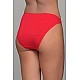 High Leg Σλιπ Bikini Bamboo   Κόκκινο Milena By Paris 008505-Κόκκινο
