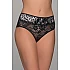 Ψηλόμεσο Σλίπ Δαντέλα και Βελούδο – Animal print Milena By Paris 008524-Animal print