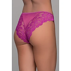 Ψηλόμεσο Σλίπ Δαντέλα   Magenta Milena By Paris 008528-Magenta