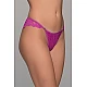 Σλιπ Brazil Δαντέλα και Σατέν – Magenta Milena By Paris 008535-Magenta