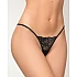 G string Δαντέλα   Μαύρο Milena By Paris 006801-Μαύρο
