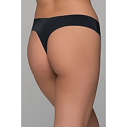 Γυναικείο String Laser cut Χωρίς Ραφές   Μαύρο Milena By Paris SM-004-Μαύρο