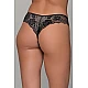 Animal Print Brazilian Σλιπ με Δαντέλα – Τιγρέ Milena By Paris 008460-Τιγρέ