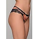 Animal Print Brazilian Σλιπ με Δαντέλα – Τιγρέ Milena By Paris 008461-Τιγρέ