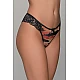 Animal Print Brazilian Σλιπ με Δαντέλα – Τιγρέ Milena By Paris 008460-Τιγρέ