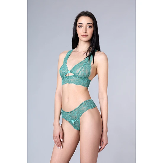 Δαντελένιο Bralette   Μέντα Milena By Paris 010164-Μέντα