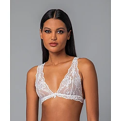 Νυφικό Bralette Δαντέλα   Ιβουάρ Milena By Paris 010178-Ιβουάρ