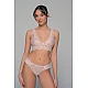 Δαντελένιο Σετ Εσωρούχων   Baby pink Milena By Paris Set10202_8485-Baby pink