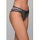 Δαντελένιο Brazilian Slip – Ασημί Milena By Paris 008474-Ασημί