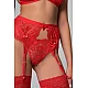 Δαντελένιο Brazilian Slip – Κόκκινο Milena By Paris 008469-Κόκκινο