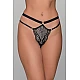Δαντελένιο G string   Ασημί Milena By Paris 006903-Ασημί