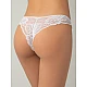 Νυφικό V cut Brazilian Σλιπ Δαντέλα – Λευκό Milena By Paris 008391-Λευκό