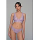Δαντελένιο Σετ Εσωρούχων   Λιλά Milena By Paris Set10202_8484-Λιλά