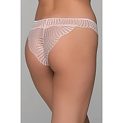 Δαντελένιο Σλιπ – Baby pink Milena By Paris 008470-Baby pink
