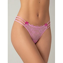 Δαντελένιo Σλιπ Μπραζίλ   Rose Pink Milena By Paris 008426-Rose Pink