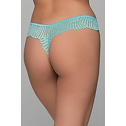 Δαντελένιο String – Aqua Milena By Paris 007701-Aqua