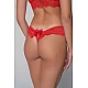 Δαντελένιο String – Κόκκινο Milena By Paris 007702-Κόκκινο
