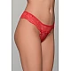 Δαντελένιο String – Κόκκινο Milena By Paris 007701-Κόκκινο