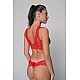 Δαντελένιο String – Κόκκινο Milena By Paris 007702-Κόκκινο