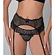 Δαντελένιο String – Μαύρο Milena By Paris 007701-Μαύρο