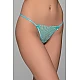 Δαντελένιο Tanga String – Aqua Milena By Paris 007718-Aqua