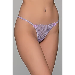 Δαντελένιο Tanga String – Λιλά Milena By Paris 007718-Λιλά