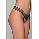 G string Ανοιχτό με Στρασάκι  Τιγρέ Milena By Paris 006880-Τιγρέ