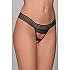 G string Ανοιχτό με Στρασάκι  Τιγρέ Milena By Paris 006880-Τιγρέ