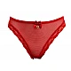 Γυναικείο Εσώρουχο Bikini Τούλι και Δαντέλα Milena By Paris V25-930-Κόκκινο