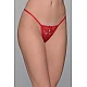 Γυναικείο Εσώρουχο G string Δαντέλα Milena By Paris C24-926-Κόκκινο