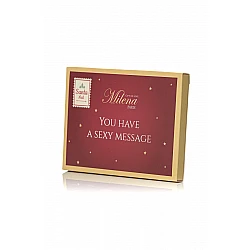 Γυναικείο Εσώρουχο Tanga String  Δαντέλα 2 Pack Milena By Paris C24-925-Mαύρο / Κόκκινο
