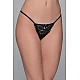 Γυναικείο Εσώρουχο Tanga String  Δαντέλα Milena By Paris C24-924-Μαύρο
