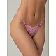 String Tanga Δαντέλα   Rose Pink Milena By Paris 007518-Rose Pink