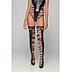 Κάλτσες Δερματίνη και Animal Print Τούλι   Τιγρέ Milena By Paris 005415-Τιγρέ